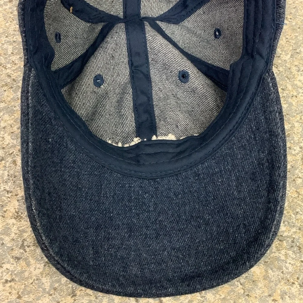 Gym First, Wine Later Jean Demin Cap Baller Baseball Hat